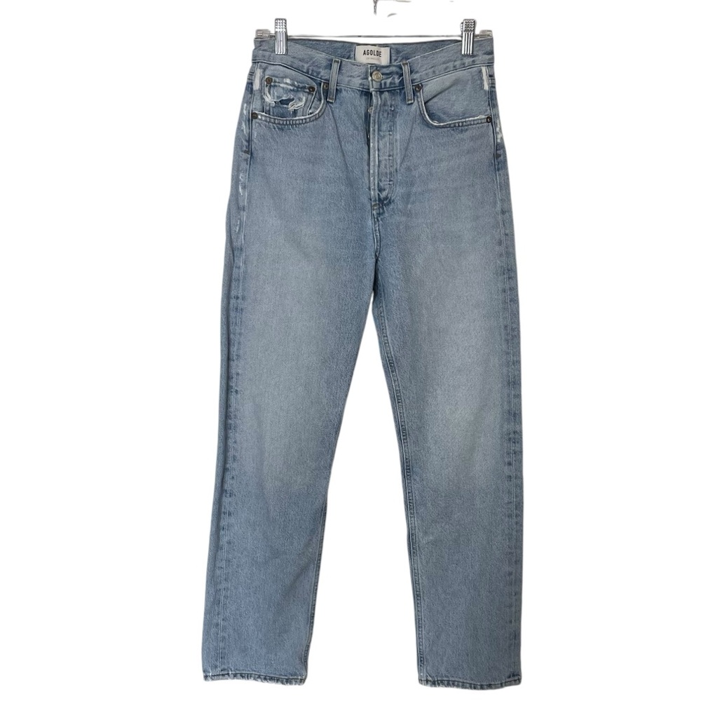 AGolde 90's Mid Rise Loose Fit Organic Cotton Jeans Size 25